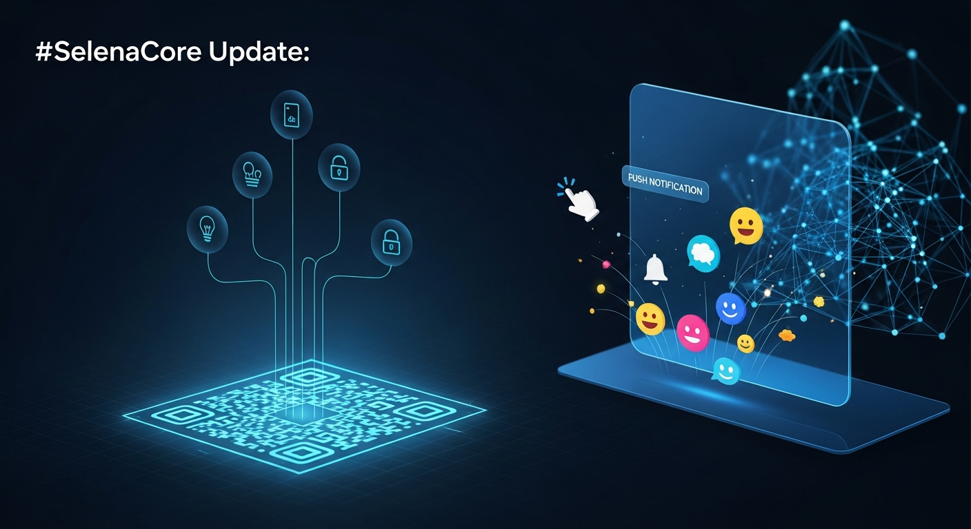SelenaCore Update: QR-Based Onboarding and Enhanced Notification System