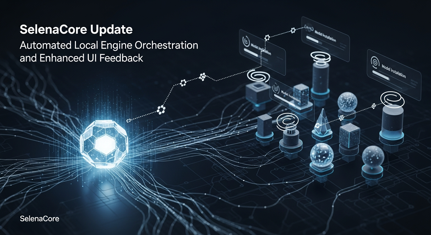SelenaCore Update: Automated Local Engine Orchestration and Enhanced UI Feedback